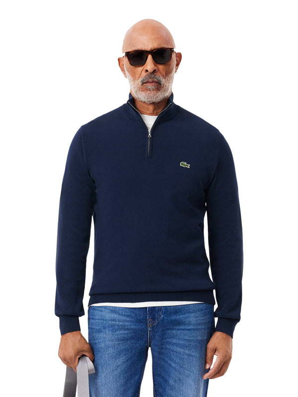 ΑΝΔΡΙΚΟ ΠΟΥΛΟΒΕΡ LACOSTE ZIPPERED