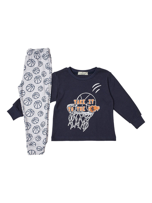 ΠΑΙΔΙΚΟ ΣΕΤ ΠΥΤΖΑΜΑ HASHTAG ''TAKE IT TO THE HOOP''