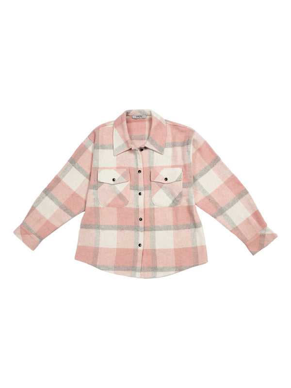 ΠΑΙΔΙΚΟ FLEECE ΠΟΥΚΑΜΙΣΟ EBITA "PLAID"