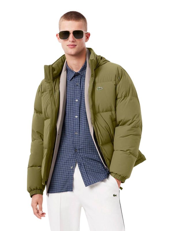 ΑΝΔΡΙΚΟ ΜΠΟΥΦΑΝ LACOSTE WATER REPELLENT HOODED DOWN JACKET