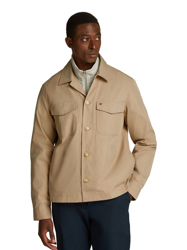 ΑΝΔΡΙΚΟ ΠΟΥΚΑΜΙΣΟ TOMMY HILFIGER COTTON NYLON SHIRT JACKET