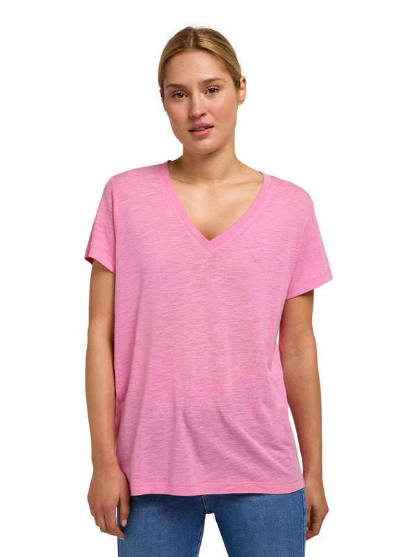 ΓΥΝΑΙΚΕΙΟ T-SHIRT LEE V NECK TEE