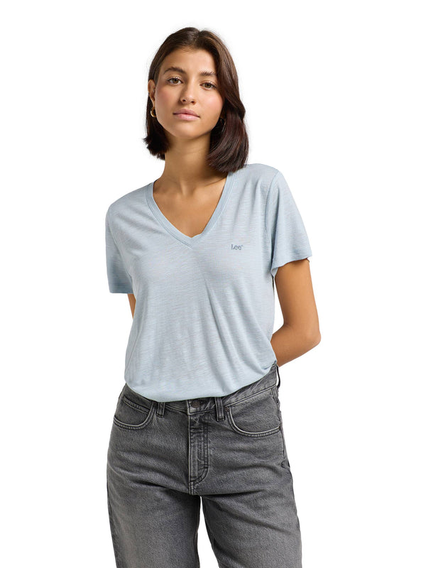 ΓΥΝΑΙΚΕΙΟ T-SHIRT LEE V NECK TEE