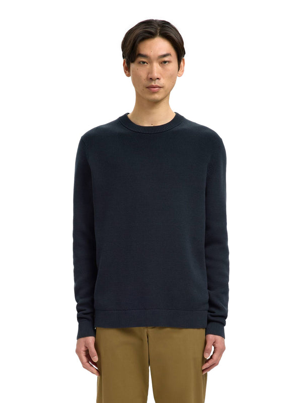 ΑΝΔΡΙΚΟ ΠΟΥΛΟΒΕΡ SELECTED SLHDANE LS KNIT STRUCTURE CREW NECK