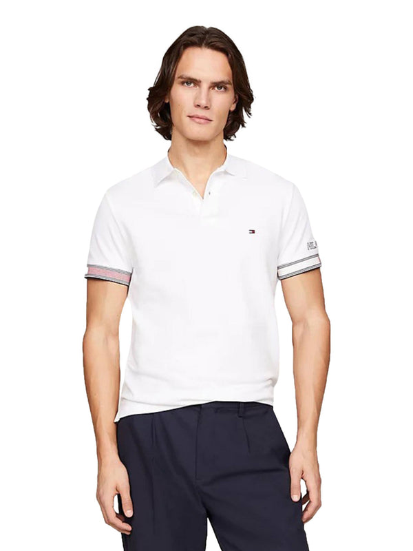 ΑΝΔΡΙΚΟ POLO TOMMY HILFIGER FLAG CUFF SLIM