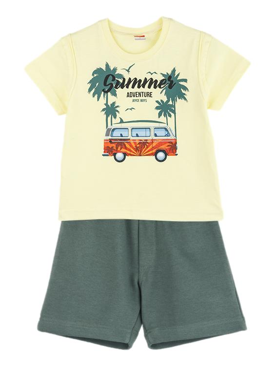 ΠΑΙΔΙΚΟ ΣΕΤ ΒΕΡΜΟΥΔΑ JOYCE "SUMMER ADVENTURE"