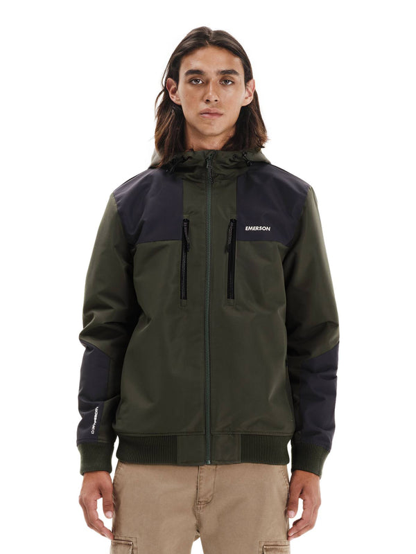 ΑΝΔΡΙΚΟ ΜΠΟΥΦΑΝ EMERSON MEN'S HOODED BOMBER JACKET