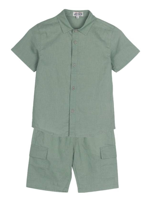 ΠΑΙΔΙΚΟ ΣΕΤ ΒΕΡΜΟΥΔΑΣ JOYCE "LINEN"
