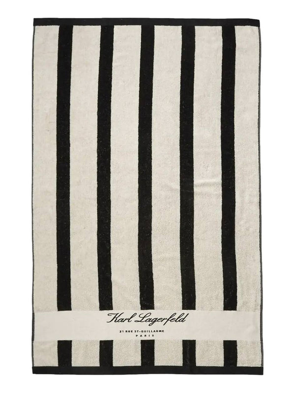UNISEX ΠΕΤΣΕΤΑ ΘΑΛΑΣΣΗΣ KARL LAGERFELD HOTEL KARL BEACH STRIPE TOWEL