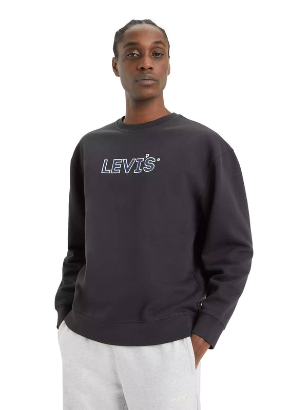 ΑΝΔΡΙΚΟ ΦΟΥΤΕΡ LEVI'S RELAXED GRAPHIC CREW BLACKS
