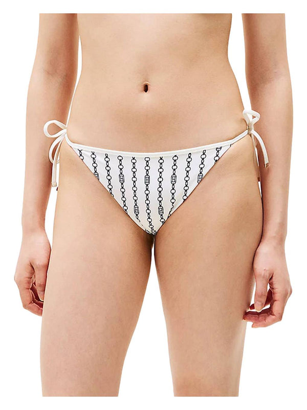 ΓΥΝΑΙΚΕΙΟ BIKINI ΚΑΤΩ ΜΕΡΟΣ TOMMY HILFIGER CHEEKY STRING SIDE TIE PRINT