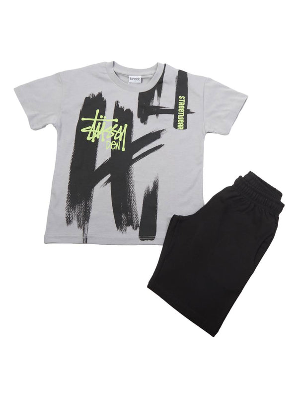 ΠΑΙΔΙΚΟ ΣΕΤ ΒΕΡΜΟΥΔΑΣ TRAX "STREETWEAR"