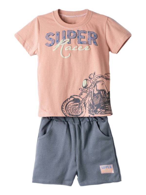 ΠΑΙΔΙΚΟ ΣΕΤ ΒΕΡΜΟΥΔΑΣ HASHTAG "SUPER RACERS"