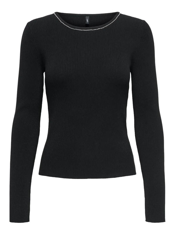 ΓΥΝΑΙΚΕΙΟ ΠΛΕΚΤΟ ONLY ONLEMMA LS BLING O-NECK KNT