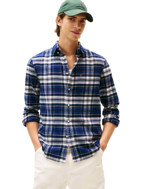 ΑΝΔΡΙΚΟ ΠΟΥΚΑΜΙΣΟ TOMMY HILFIGER FLANNEL TARTAN SEASONAL RF SHIRT