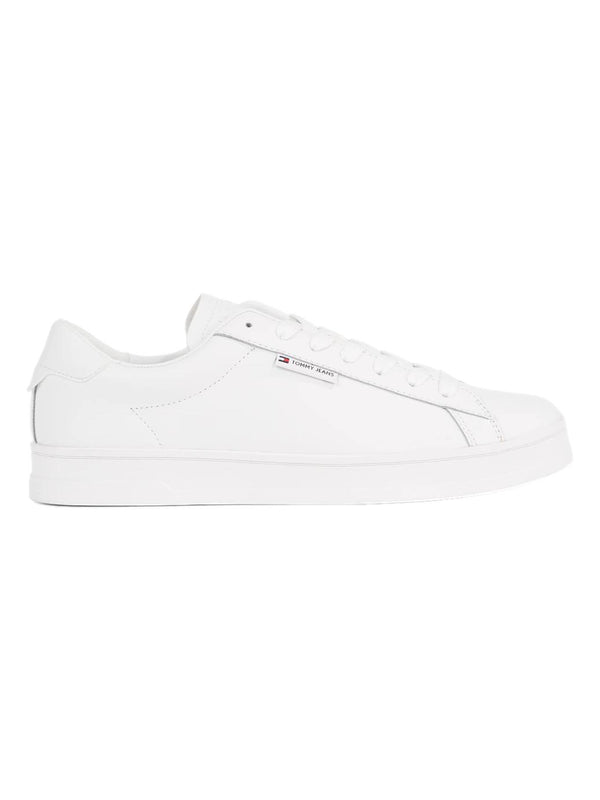 ΑΝΔΡΙΚΑ SNEAKERS TOMMY JEANS LEATHER LOW CUPSOLE