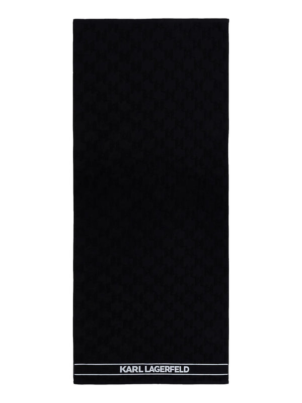 UNISEX ΠΕΤΣΕΤΑ ΘΑΛΑΣΣΗΣ KARL LAGERFELD K/ESSENTIAL LOGO TOWEL
