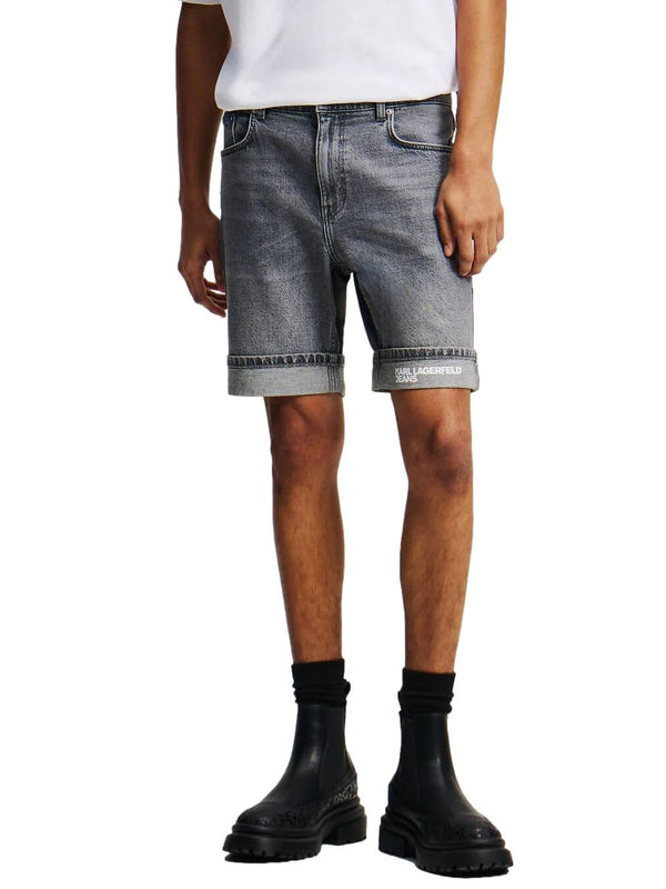 ΑΝΔΡΙΚΗ JEAN ΒΕΡΜΟΥΔΑ KARL LAGERFELD JEANS SLIM SHORT DENIM