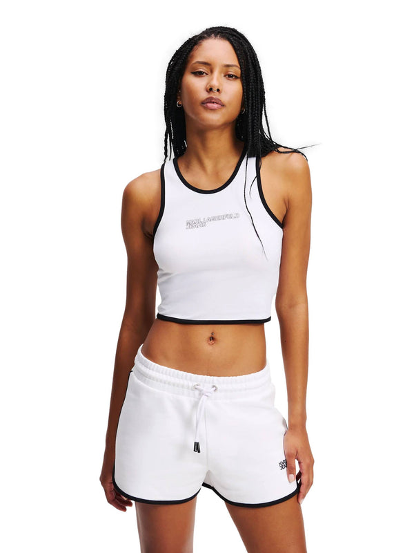 ΓΥΝΑΙΚΕΙΟ ΑΜΑΝΙΚΟ TOP KARL LAGERFELD JEANS OUTLINE LOGO TOP
