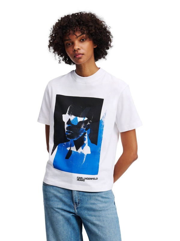 ΓΥΝΑΙΚΕΙΟ T-SHIRT KARL LAGERFELD JEANS SS KARL TEE