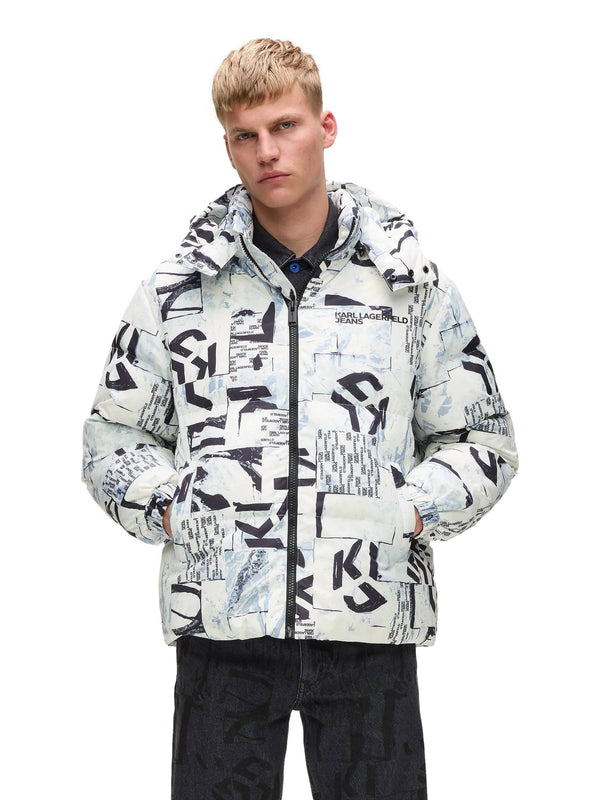 ΑΝΔΡΙΚΟ ΜΠΟΥΦΑΝ KARL LAGERFELD JEANS AOP PUFFER