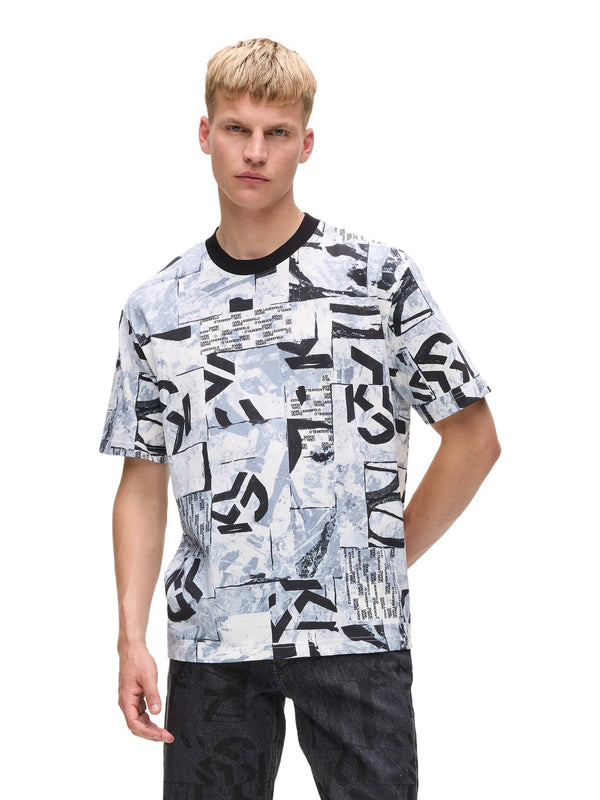ΑΝΔΡΙΚΟ T-SHIRT KARL LAGERFELD JEANS RELAXED ALL-OVER MONOGRAM