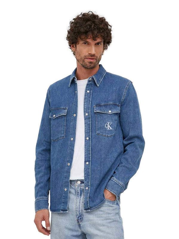 ΑΝΔΡΙΚΟ JEAN ΠΟΥΚΑΜΙΣΟ CALVIN KLEIN SLIM DENIM SHIRT