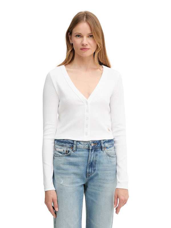 ΓΥΝΑΙΚΕΙΑ ΖΑΚΕΤΑ CALVIN KLEIN JEANS A-LS WVN LBL 2X2 CTT