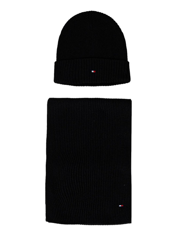 ΑΝΔΡΙΚΟ ΣΕΤ ΣΚΟΥΦΑΚΙ & ΚΑΣΚΟΛ TOMMY HILFIGER FLAG BEANIE & SCARF GP