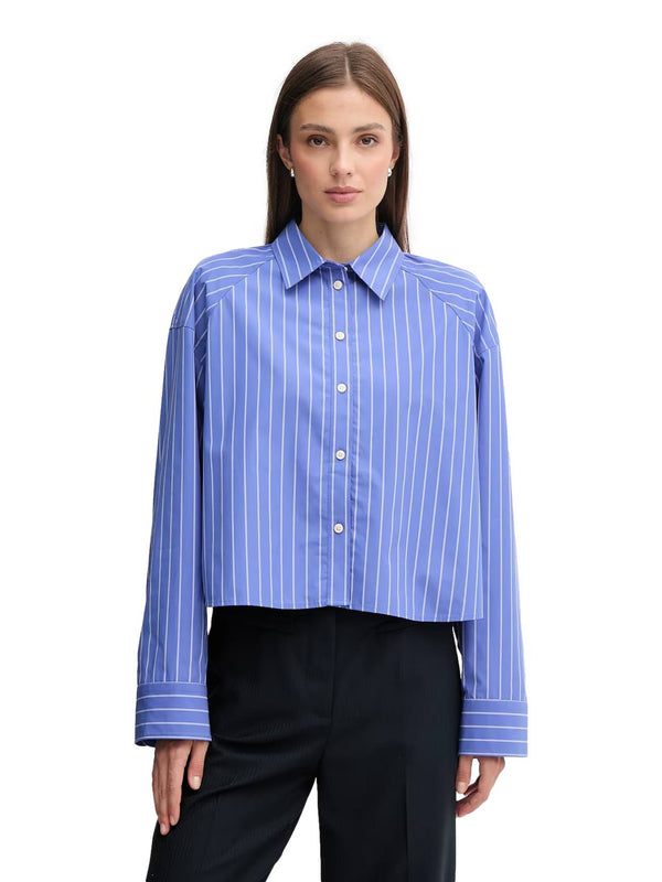 ΓΥΝΑΙΚΕΙΟ ΠΟΥΚΑΜΙΣΟ CALVIN KLEIN JEANS YD STRIPE BOXY CROPPED SHIRT