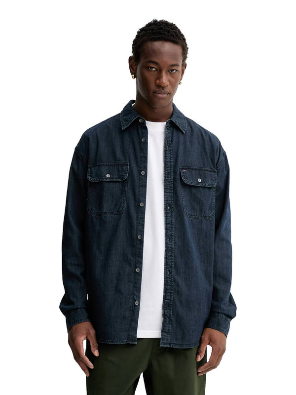 ΑΝΔΡΙΚΟ JEAN ΠΟΥΚΑΜΙΣΟ TOMMY JEANS LS RELACED DENIM SHIRT