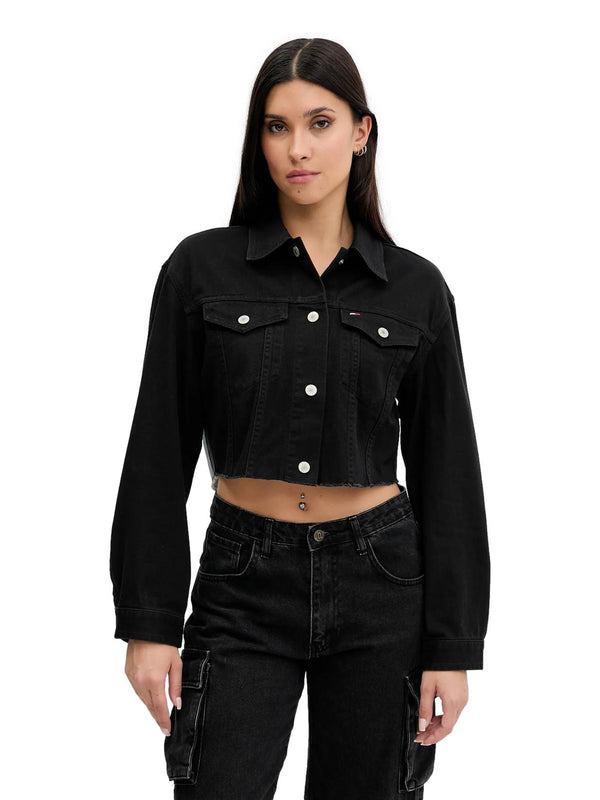 ΓΥΝΑΙΚΕΙΟ JEAN ΜΠΟΥΦΑΝ TOMMY JEANS TJM FLAG TRUCKER JACKET EXT