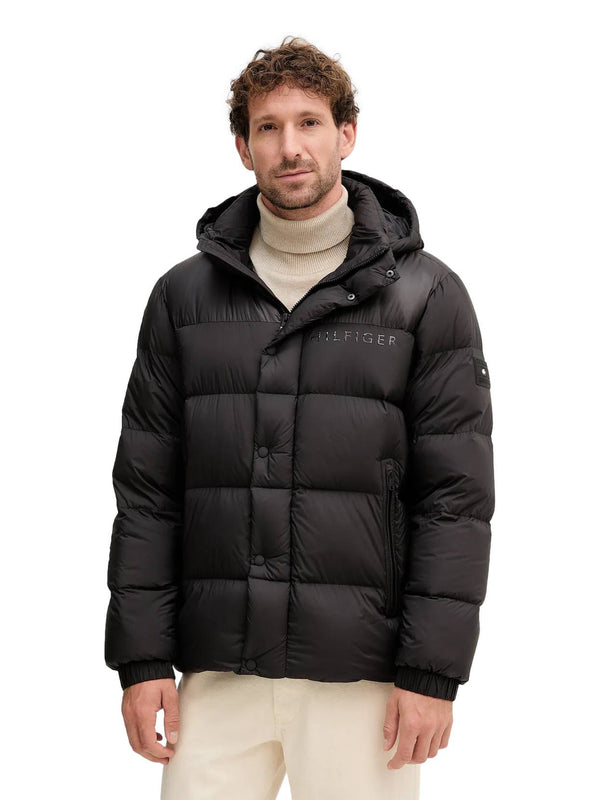 ΑΝΔΡΙΚΟ ΜΠΟΥΦΑΝ ΤΟΜΜΥ ΗILFIGER MIX DOWN HOODED PUFFER