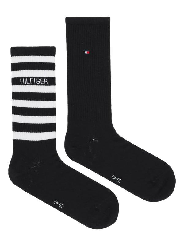 ΑΝΔΡΙΚΕΣ ΚΑΛΤΣΕΣ TOMMY HILFIGER TH MEN SPORT SOCK 2-PACK BRETON STRIPE