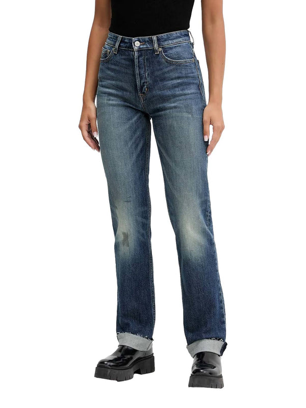 ΓΥΝΑΙΚΕΙΟ JEAN TOMMY JEANS KIRA MID RISE SLIM STRAIGHT