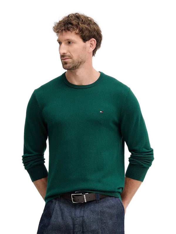 ΑΝΔΡΙΚΟ ΠΟΥΛΟΒΕΡ TOMMY HILFIGER ESSENTIAL SSNL COTTON CREW NECK