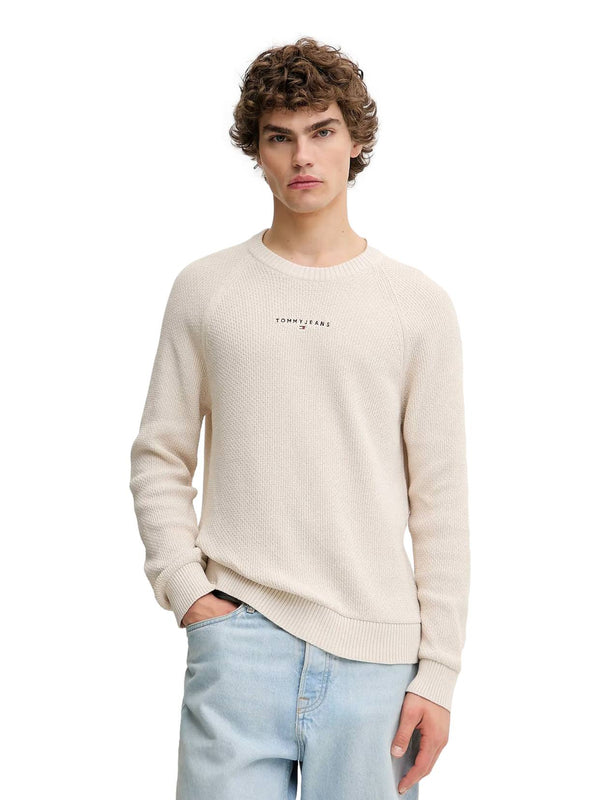 ΑΝΔΡΙΚΟ ΠΟΥΛΟΒΕΡ TOMMY JEANS TJM SLIM RAGLAN LINEAR SWEATER