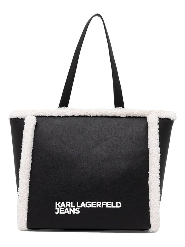 ΓΥΝΑΙΚΕΙΑ ΤΣΑΝΤΑ KARL LAGERFELD JEANS SHEARLING TOTE
