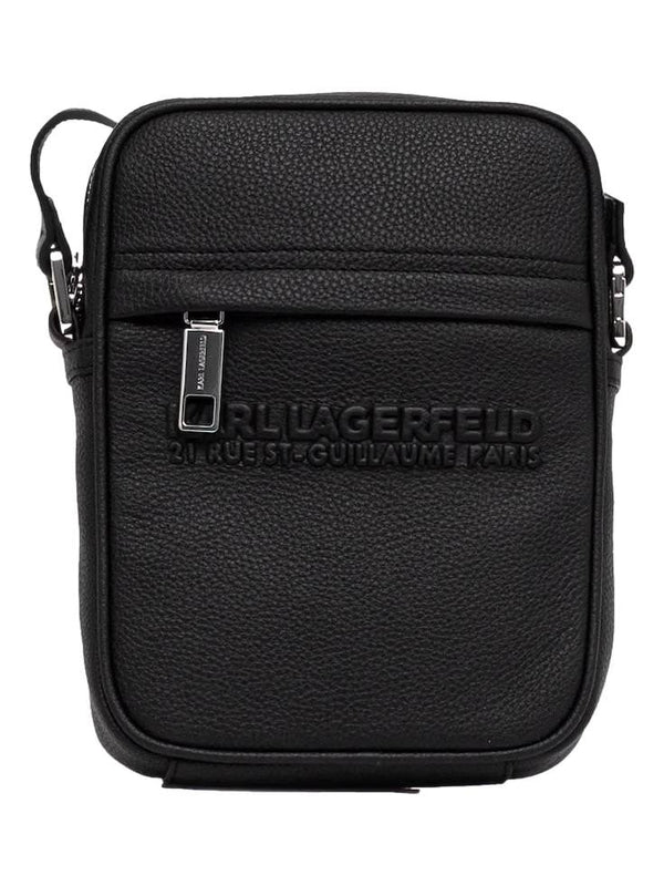 ΑΝΔΡΙΚΟ ΣΑΚΙΔΙΟ ΩΜΟΥ KARL LAGERFELD K/RSG LEATHER NS CROSSBODY