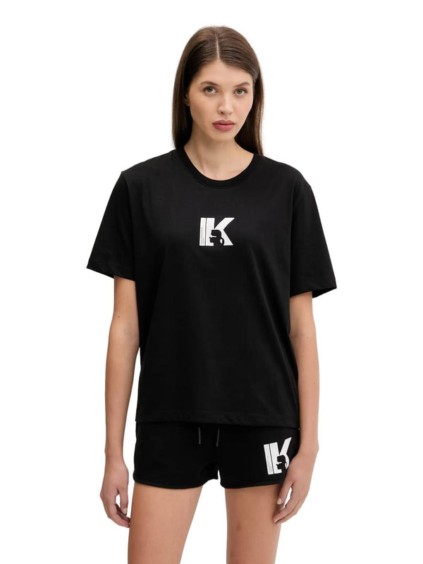 ΓΥΝΑΙΚΕΙΟ T-SHIRT KARL LAGERFELD JEANS KLJ REG K LOGO