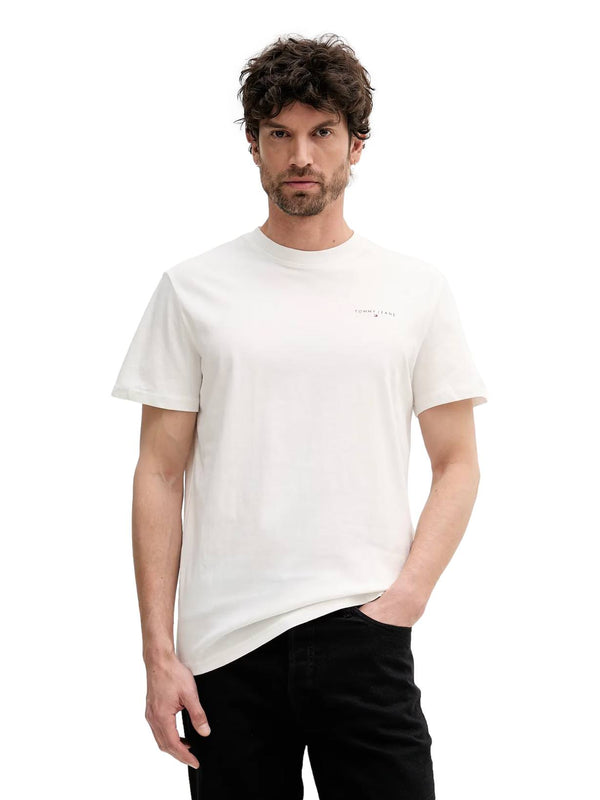 ΑΝΔΡΙΚΟ T-SHIRT TOMMY JEANS TJM SLIM LINEAR CHEST TEE EXT