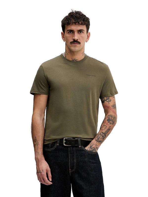 ΑΝΔΡΙΚΟ T-SHIRT TOMMY JEANS TJM SLIM LINEAR CHEST TEE EXT