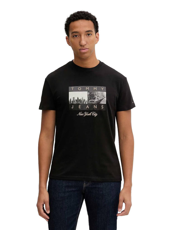 ΑΝΔΡΙΚΟ T-SHIRT TOMMY JEANS TJM REG PHOTO FLAG SS TEE