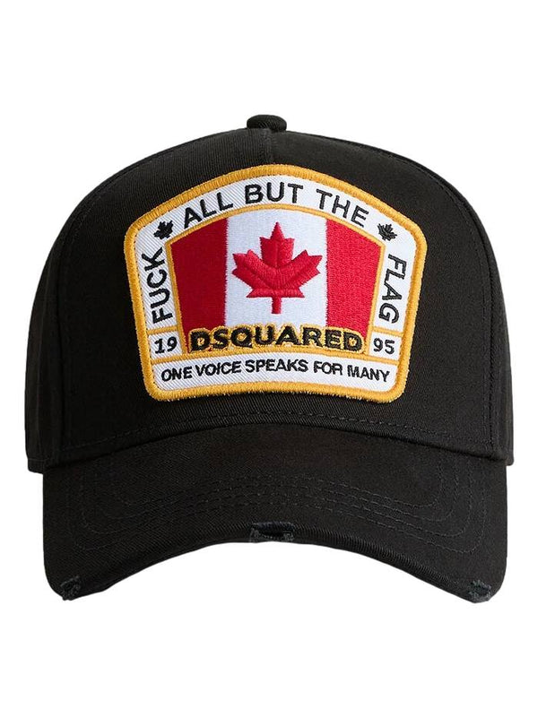 UNISEX ΚΑΠΕΛΟ DSQUARED2 CANADIAN FLAG BASEBALL CAP