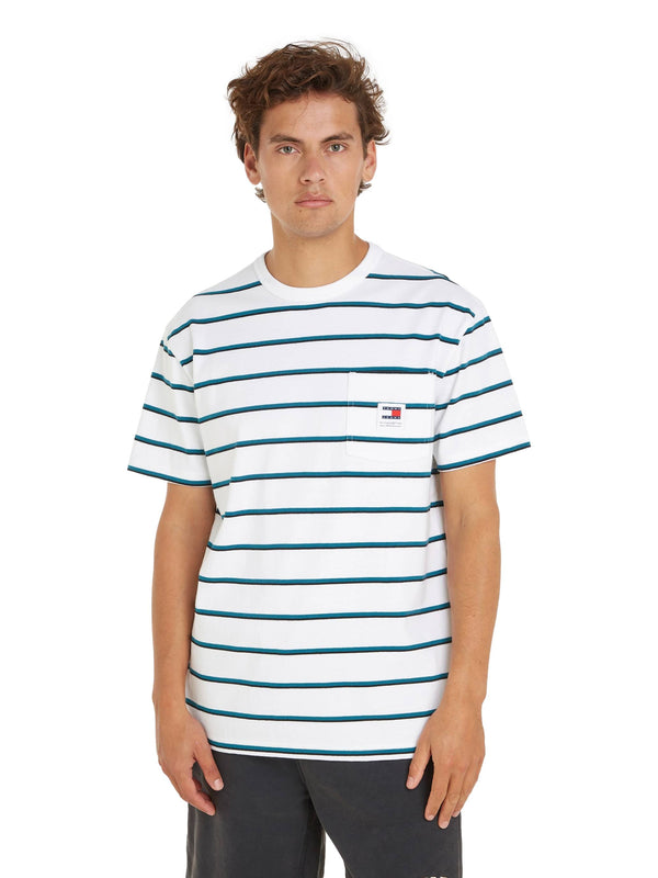 ΑΝΔΡΙΚΟ T-SHIRT TOMMY JEANS TJM REG EASY STRIPE TEE