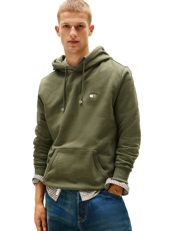 ΑΝΔΡΙΚΟ ΦΟΥΤΕΡ TOMMY JEANS REG BADGE HOODIE EXT