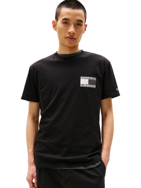 ΑΝΔΡΙΚΟ T-SHIRT TOMMY JEANS TJM REG PAISLEY FLAG TEE