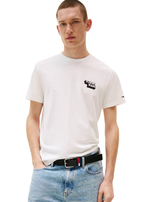 ΑΝΔΡΙΚΟ T-SHIRT TOMMY JEANS TJM SLIM STACK LOGO TEE EXT
