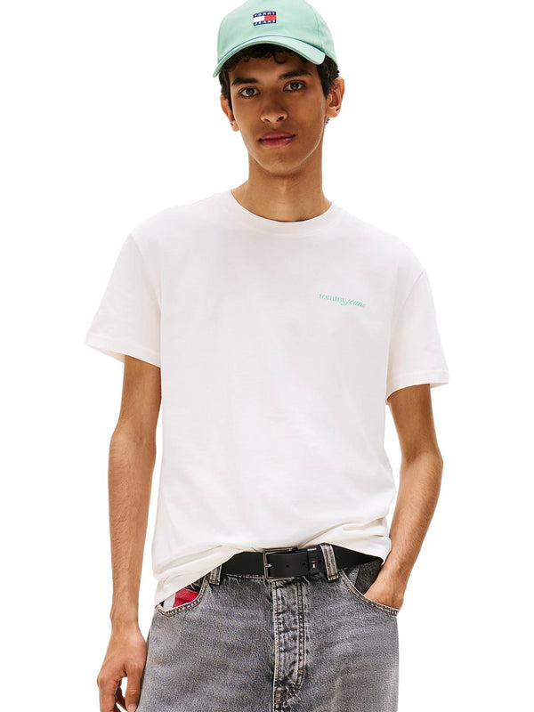 ΑΝΔΡΙΚΟ T-SHIRT TOMMY JEANS REG BLUR SCRIPT BACK TEE