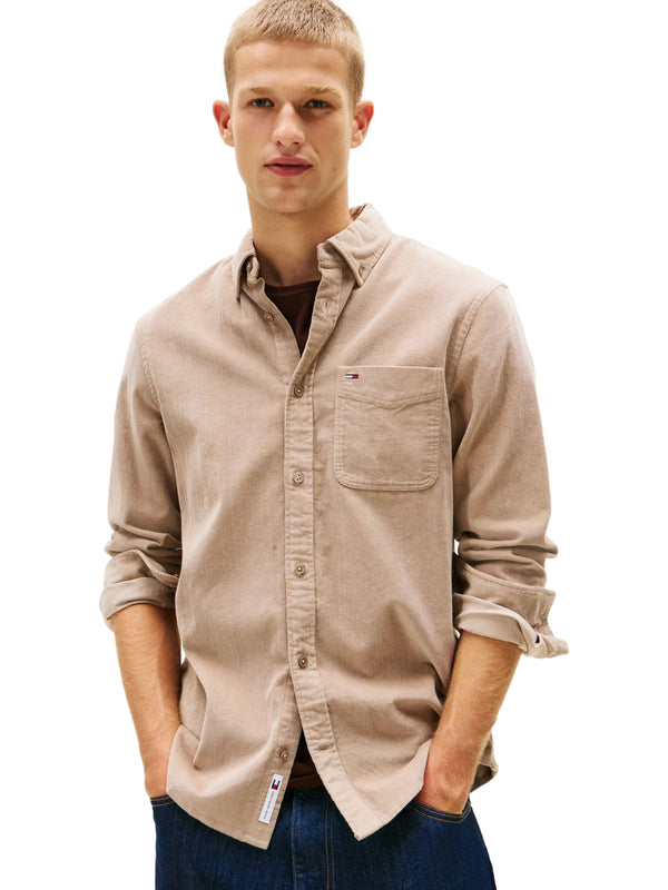 ΑΝΔΡΙΚΟ ΚΟΤΛΕ ΠΟΥΚΑΜΙΣΟ TOMMY JEANS REGULAR BABY CORD SHIRT